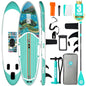 Niphean Inflatable Stand Up Paddle Board with SUP Accessories, Anti-Slip EVA Deck, 10’6’’ Inflatable Paddle Boards for Adults & Youth of All Skill Levels