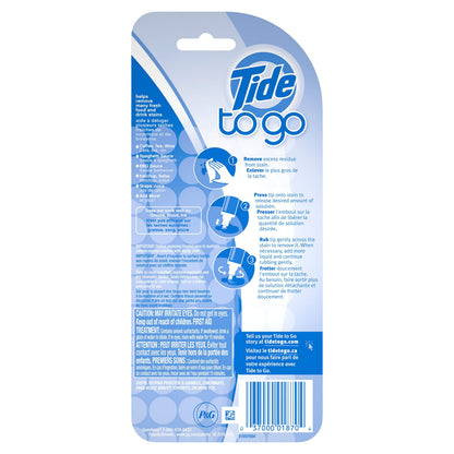 Tide Pen Fleckenentferner für Kleidung, Tide To Go Pen, Sofort-Fleckenentferner Stift & Fleckenreiniger, Tragbar & Reisefreundlich, 3 Stück (1er Pack)