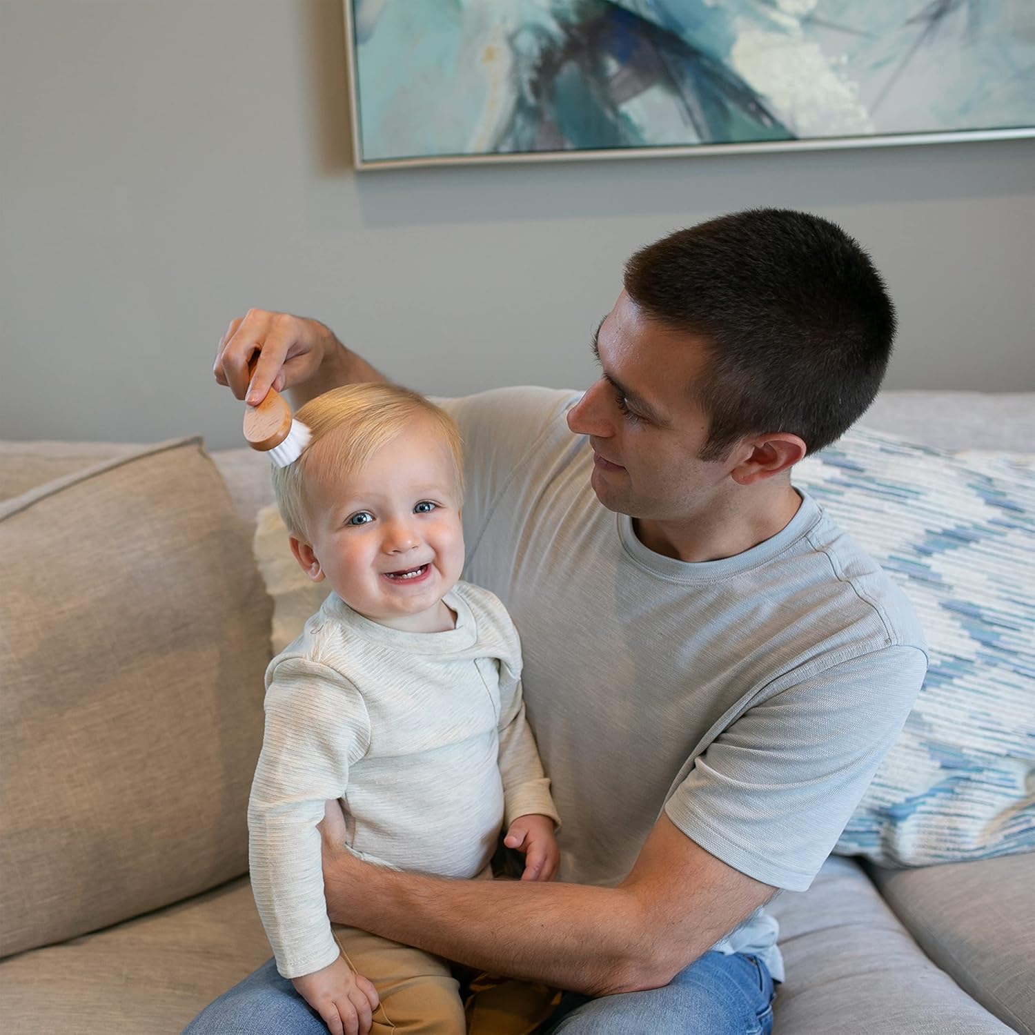 Dr. Brown's™ Soft and Safe Baby Brush + Comb