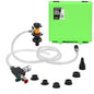 OEMTOOLS 24444 Coolant Vacuum Refill Kit, Coolant Pressure Tester Kit, 70–110 PSI Working Pressure, 5 Bushings, 1 Tapered Cone Adapter, Vacuum Leak Detector, Pressure Tester for Coolant System