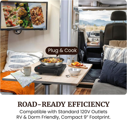 Elite Gourmet Countertop Electric Burner: A Game-Changer for Small Kitchens