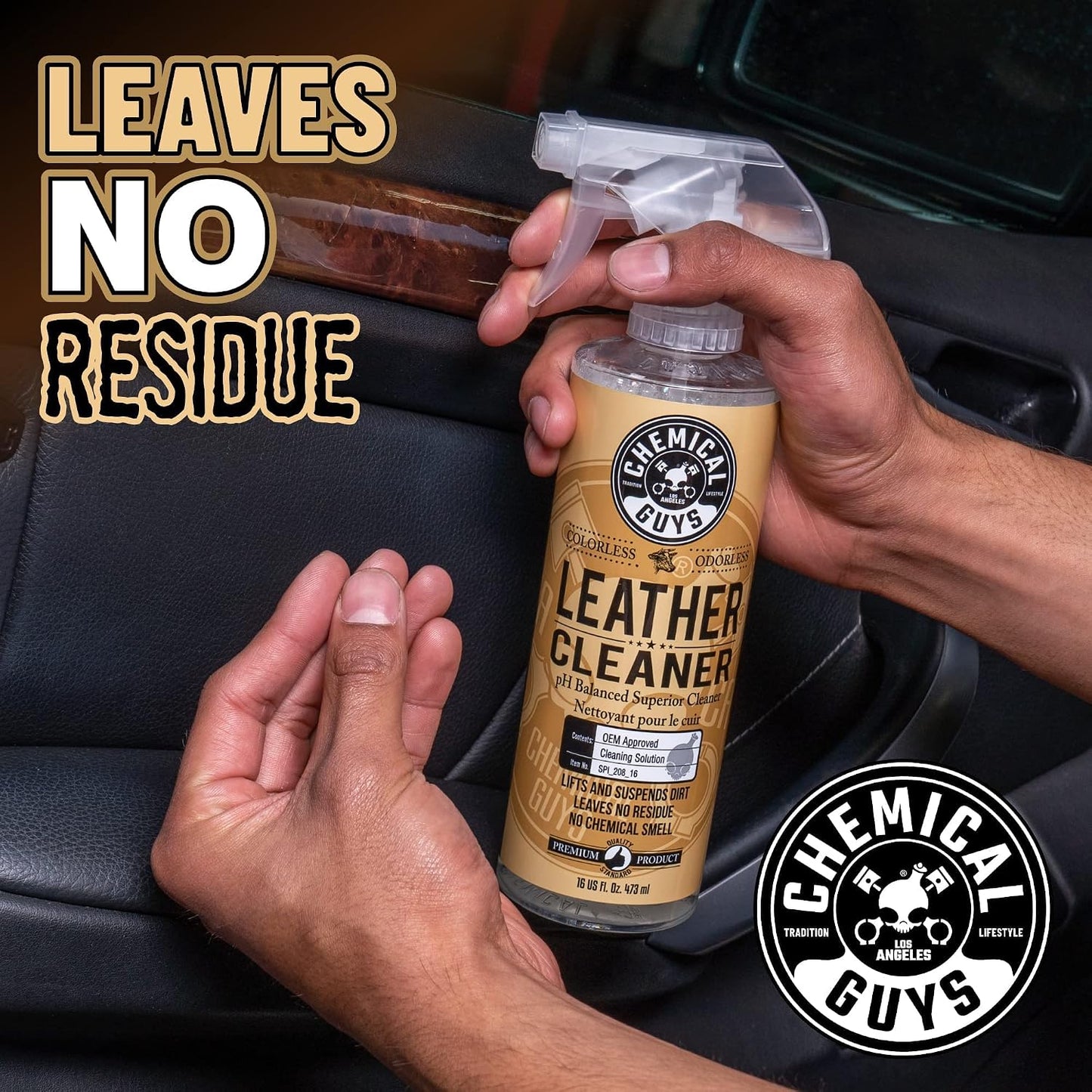 Leather Care Made Easy: Chemical Guys Leather Cleaner and Conditioner Kit