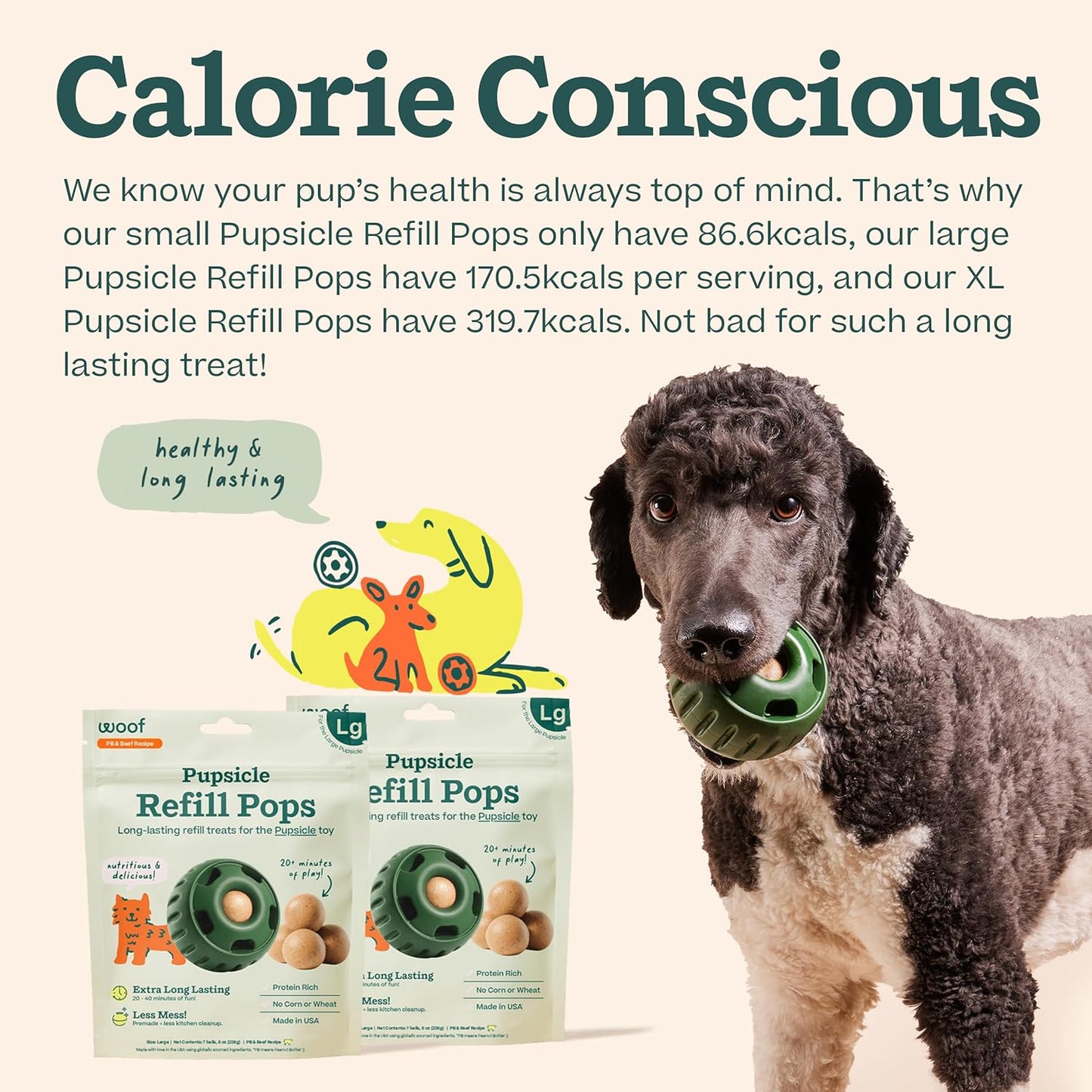 WOOF Pupsicle Refill Pops: The Perfect Treat for Your Furry Friend