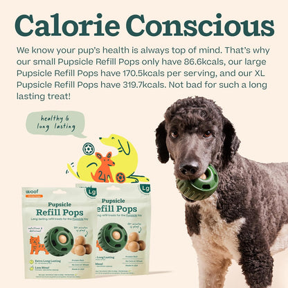 WOOF Pupsicle Refill Pops: The Perfect Treat for Your Furry Friend