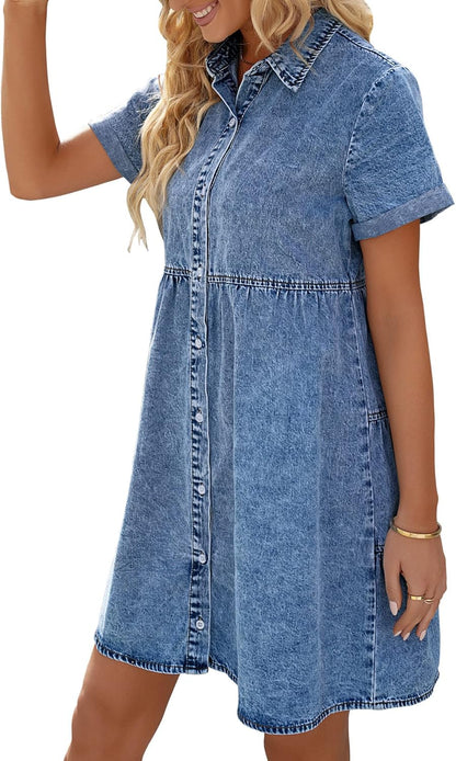 LookbookStore Women Denim Dress Review: A Perfect Summer Essential