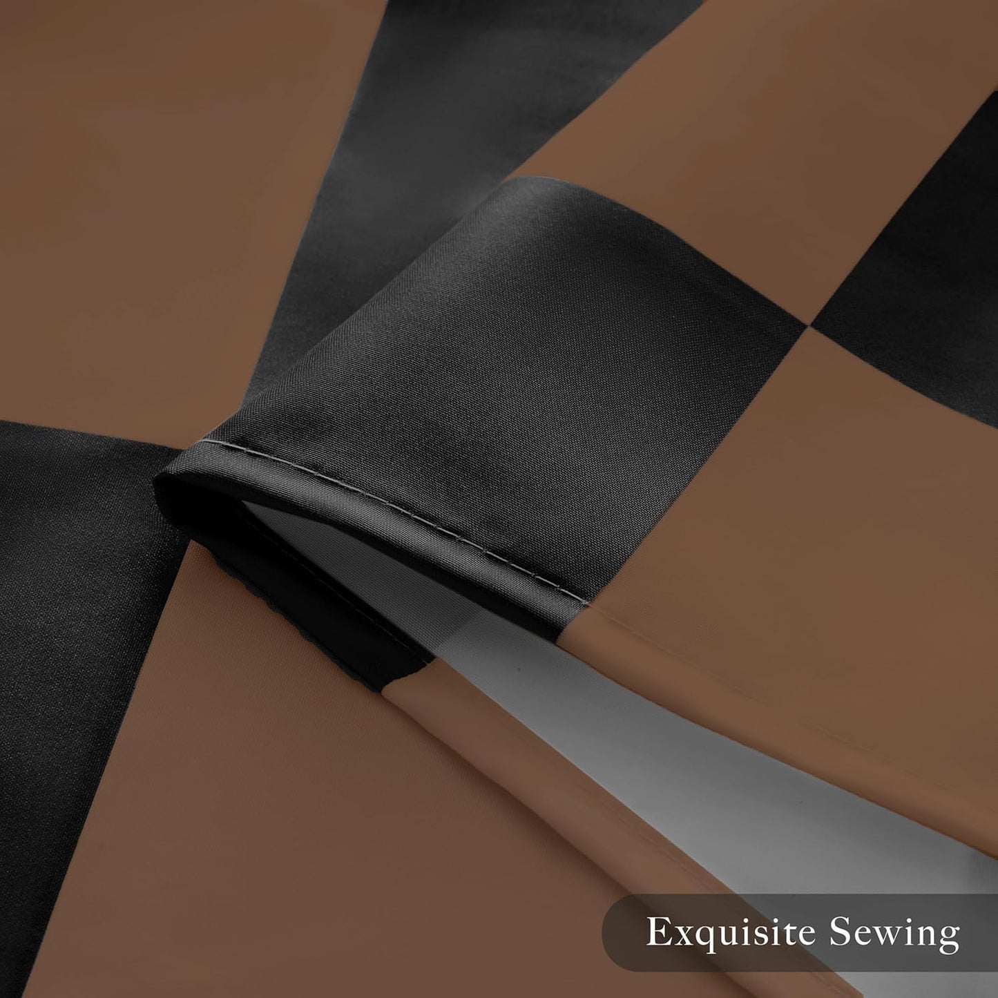 Ohocut Checkered Shower Curtain: A Cute and Practical Addition to Your Bathroom
