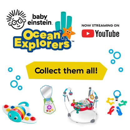 Baby Einstein Sticky Spinner BPA-freies Hochstuhl-Aktivitätsspielzeug, 3 Monate+