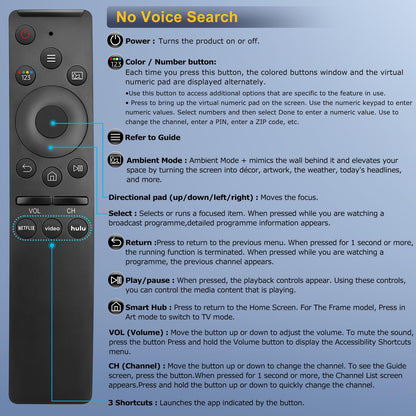 Magic Remote for LG-Smart-TV-Remote-Control-Replacement with Pointer and Voice Function,Compatible with LG 2021/2022/2023/2024 UHD OLED QNED NanoCell 4K 8K Smart TV