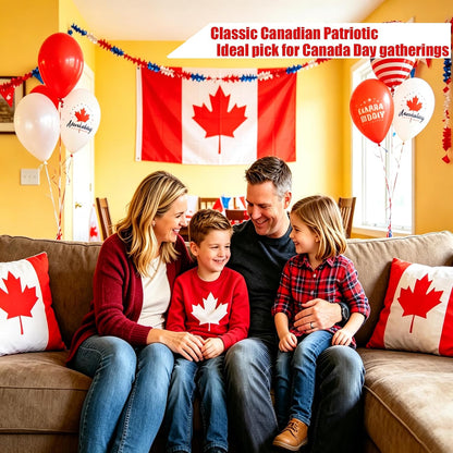 Canadian Flag Throw Pillow Covers: A Touch of Patriotic Style for Your Home