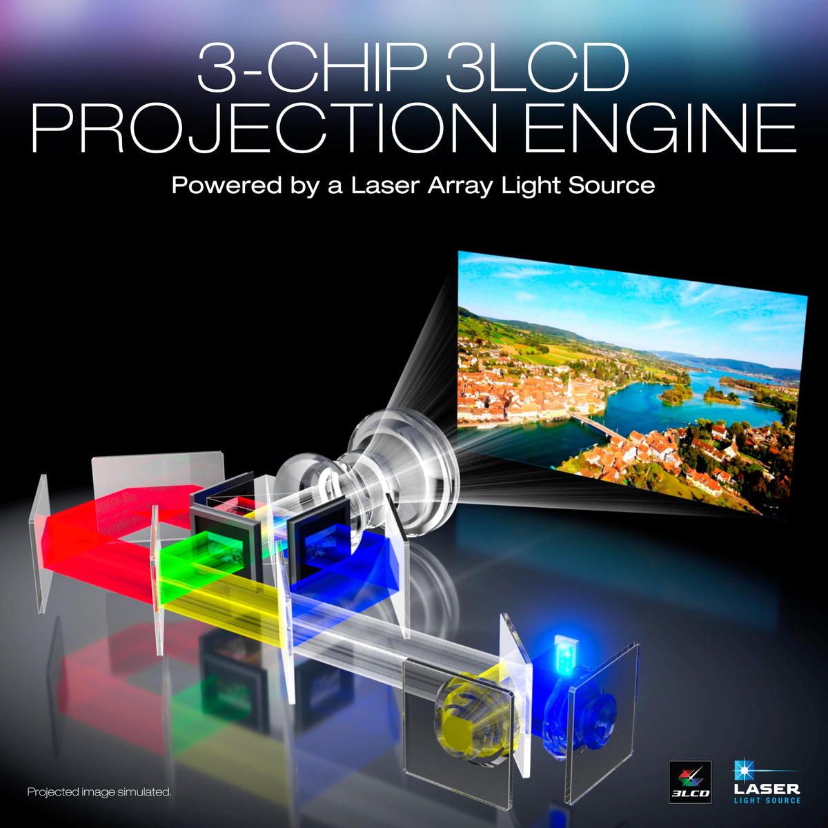 Epson Home Cinema LS6000 4K HDR Laser Projector