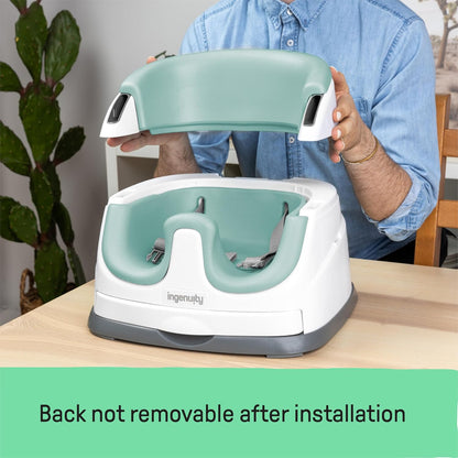 Ingenuity Baby Base 2-in-1 Sitzerhöhung mit Esstablett – Night Sky