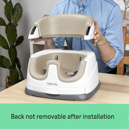 Ingenuity Baby Base 2-in-1 Sitzerhöhung mit Esstablett – Night Sky