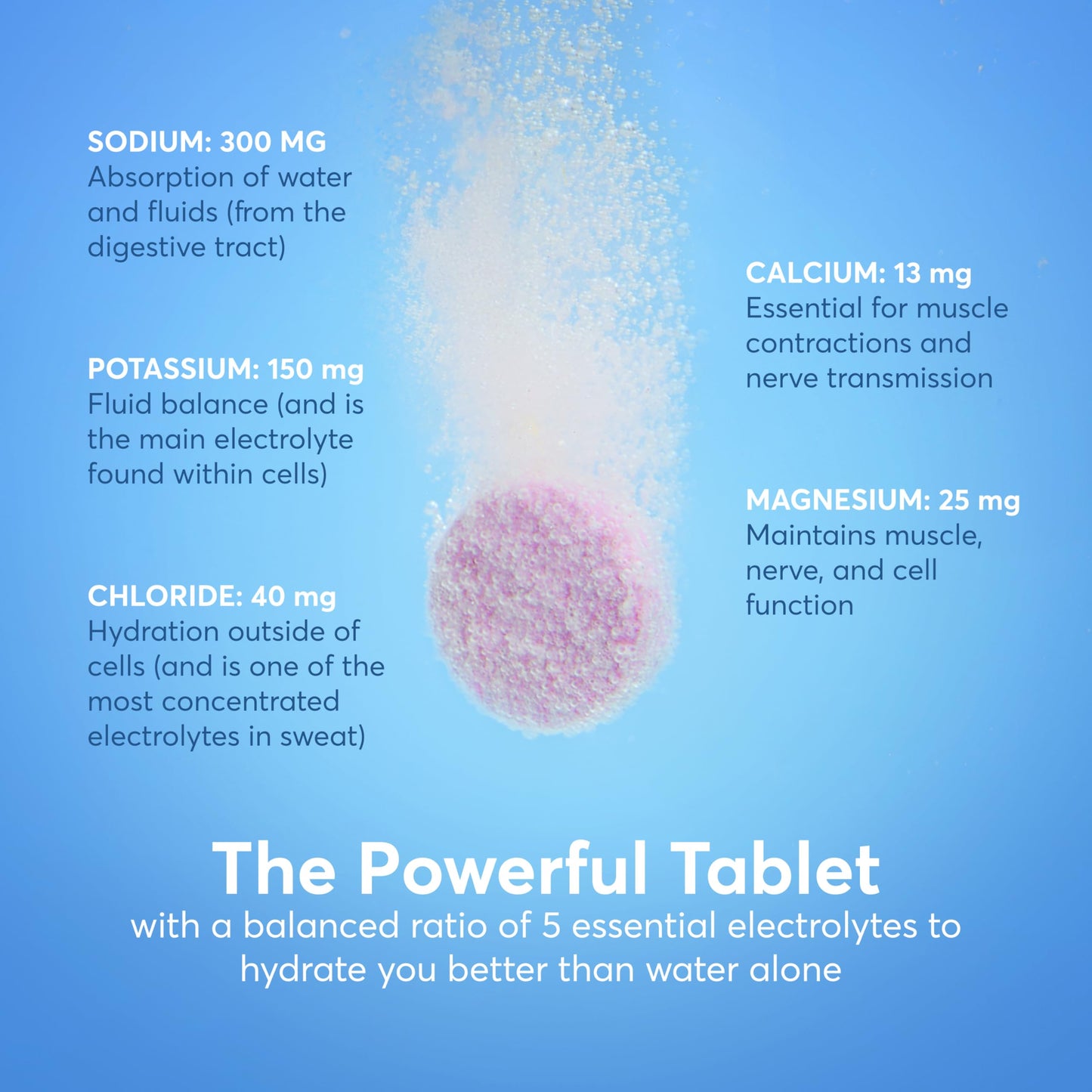 Nuun Sport Electrolyte Tablets with Magnesium, Calcium, Potassium, Chloride & Sodium, Gluten Free & Vegan, Mixed Flavors, 48 Pack (40 Servings Total)