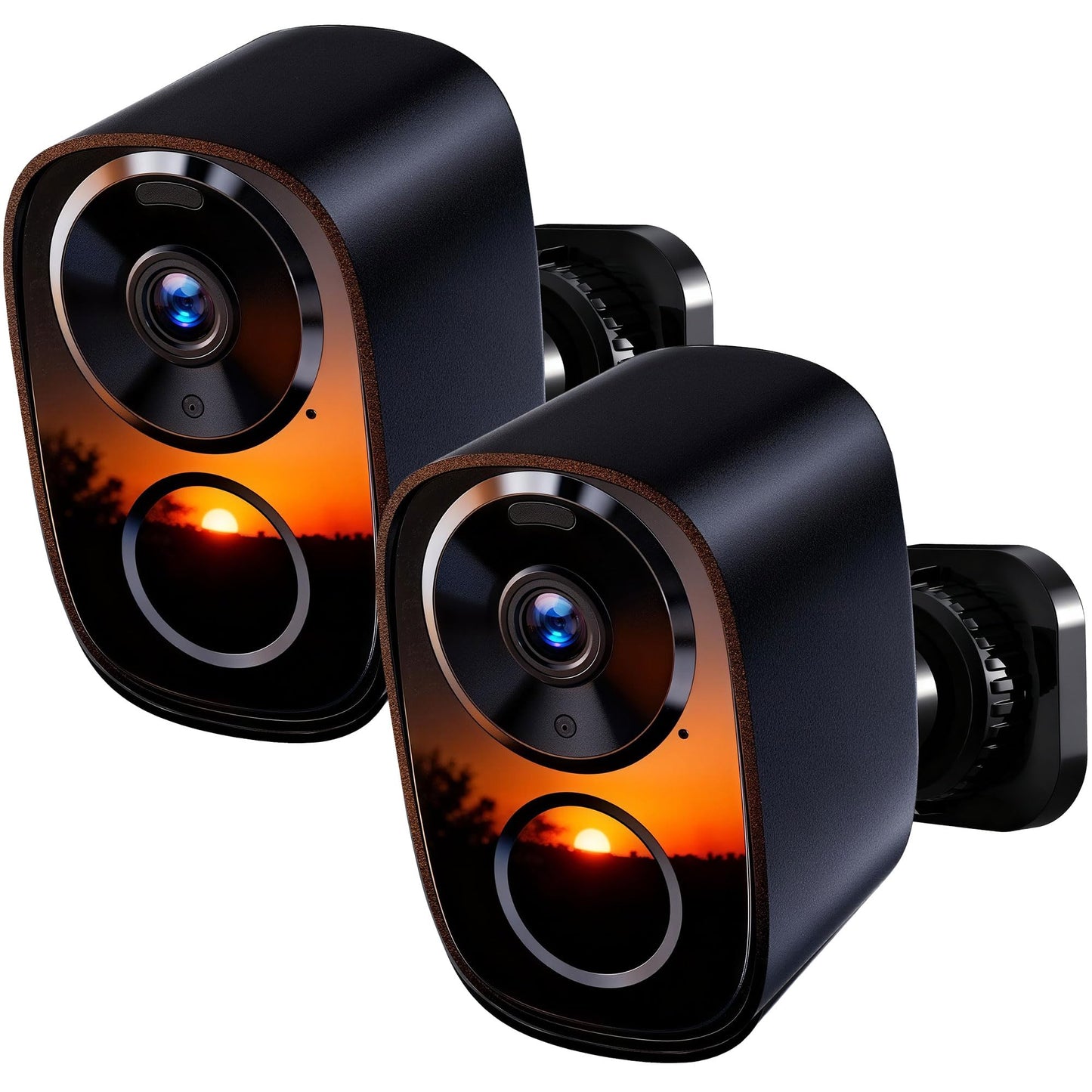 2026 Enhanced 2K UHD Security Cameras Wireless Outdoor – Free Cloud & SD Storage, Dual-Band WiFi 2.4G/5G, Full-Color Night Vision, 6-Month Battery, Motion Alerts, IP66 Weatherproof, 2-Way Talk