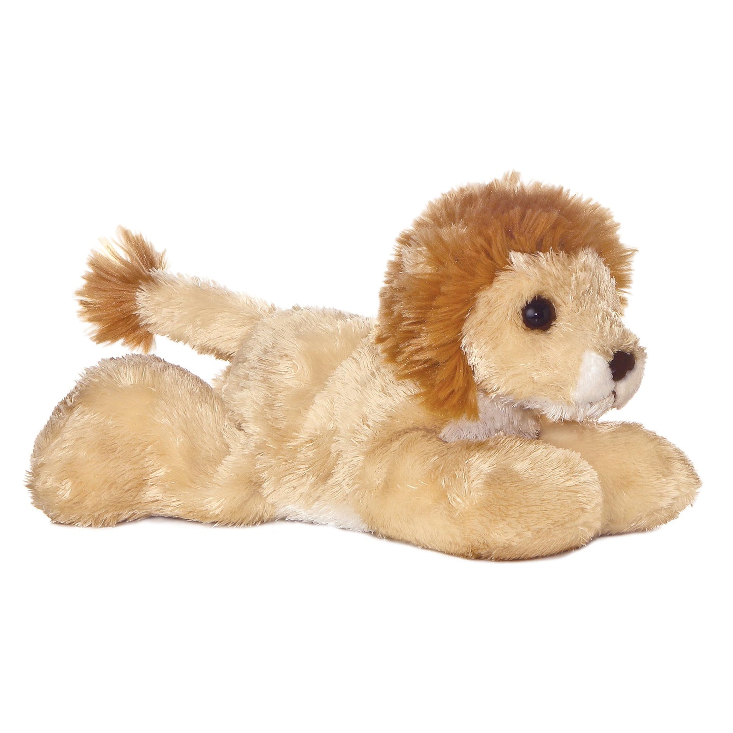Aurora® Adorable Mini Flopsie™ Ginger Cat™ Stuffed Animal - Mini Companions Ready for Playful Adventures - for Kids All Ages, Toddlers, Adults, and Families - Orange 8 Inches