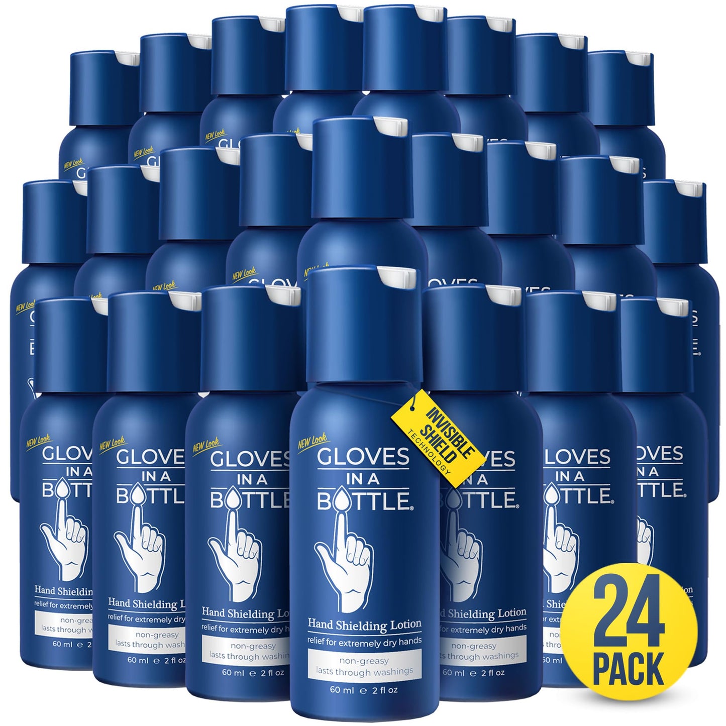 Gloves In A Bottle Shielding Lotion for Dry Itchy Skin, 2 ounce (Pack of 24)