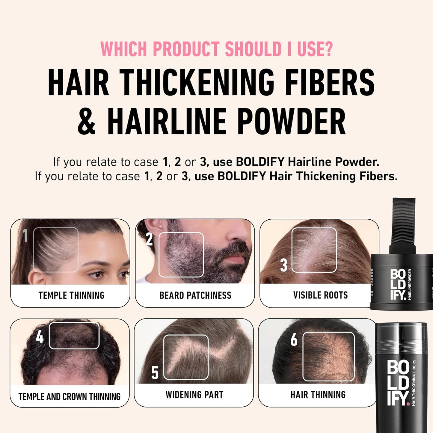 BOLDIFY Hairline Powder: A Game-Changer for Gray Coverage and Thinning Hair