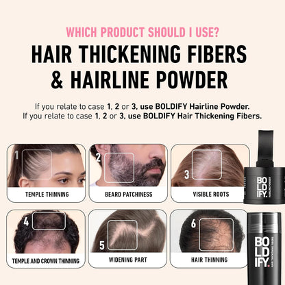 BOLDIFY Hairline Powder: A Game-Changer for Gray Coverage and Thinning Hair