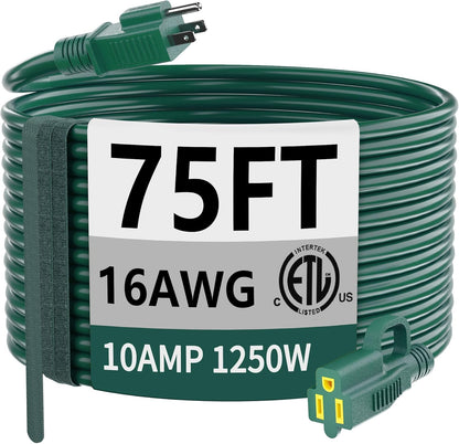 75FTGreen16AWG