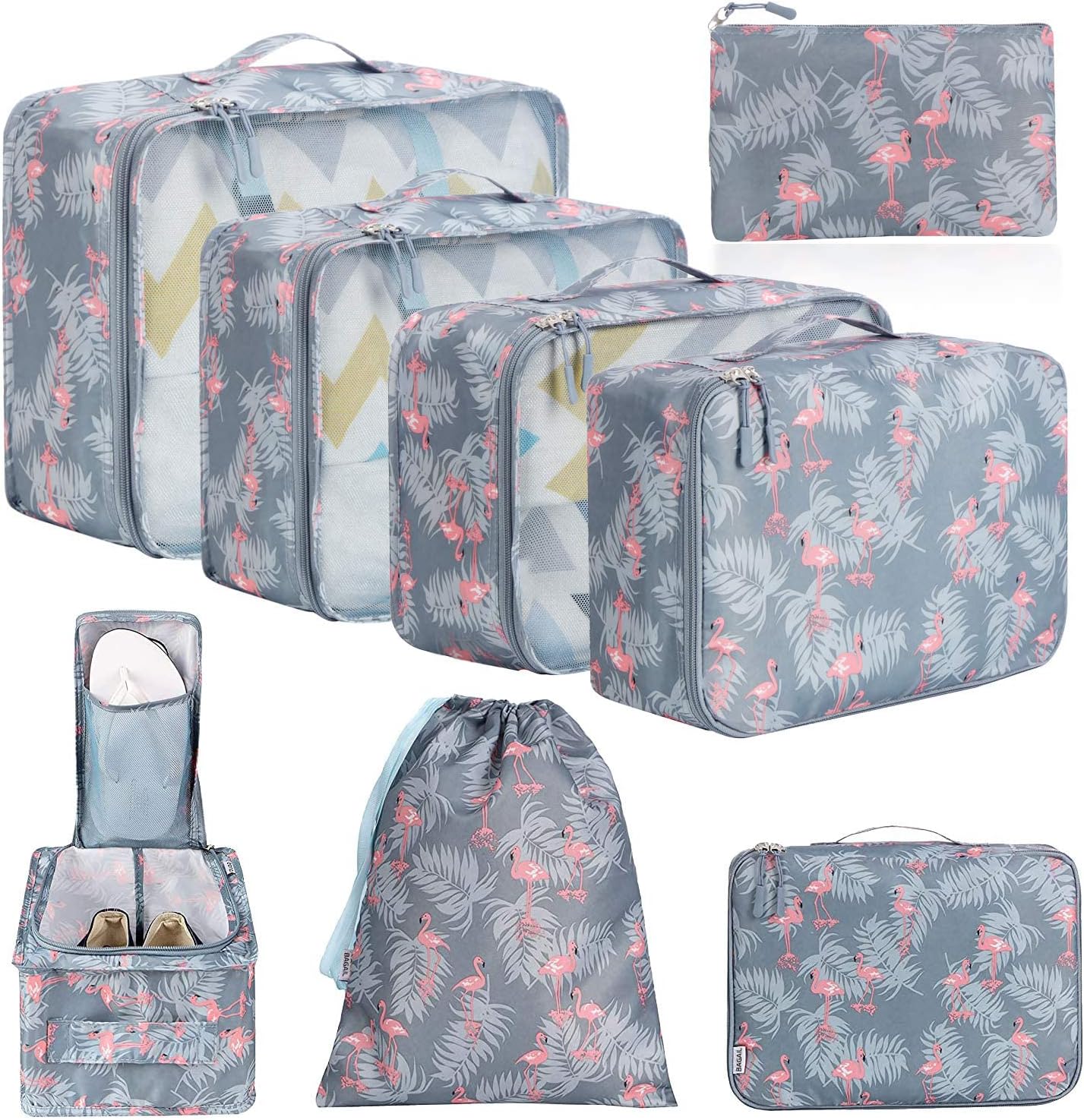 8 SetRed Flamingo