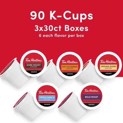 Tim Hortons Einzelportionskaffee, Originalmischung, K-Cup Pods für Keurig Kaffeemaschinen (30 K-Cups)
