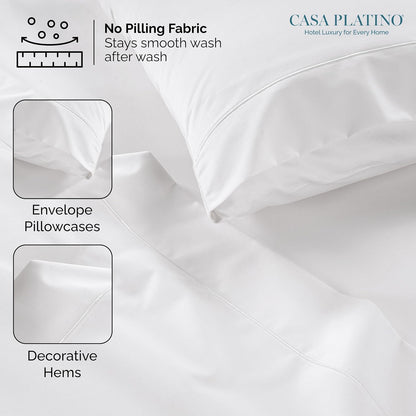 Casa Platino 100% Egyptian Cotton Sheets: The Ultimate Sleep Experience