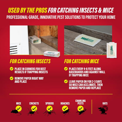 Catchmaster Max-Catch Mouse & Insect Glue Trap 36pk Review