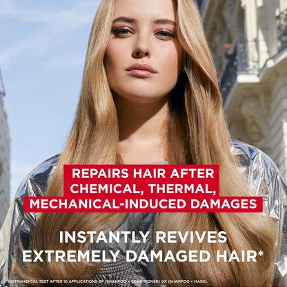 L'Oréal Paris Hair Expertise Total Repair 5 Shampoo für trockenes und strapaziertes Haar, mit Keratin XS Technologie zur Reparatur von Spliss und zur Wiederherstellung der Stärke, 828 ml (Verpackung kann variieren)