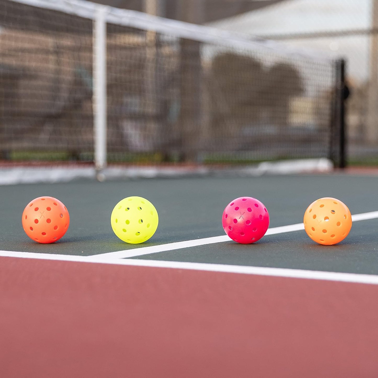 Franklin Sports Outdoor-Pickleballs – X-40 Pickleballbälle – von USA Pickleball (USAPA) zugelassen – offizieller US Open Ball – 3er-, 12er- und 100er-Bulk-Packs Pickleballs