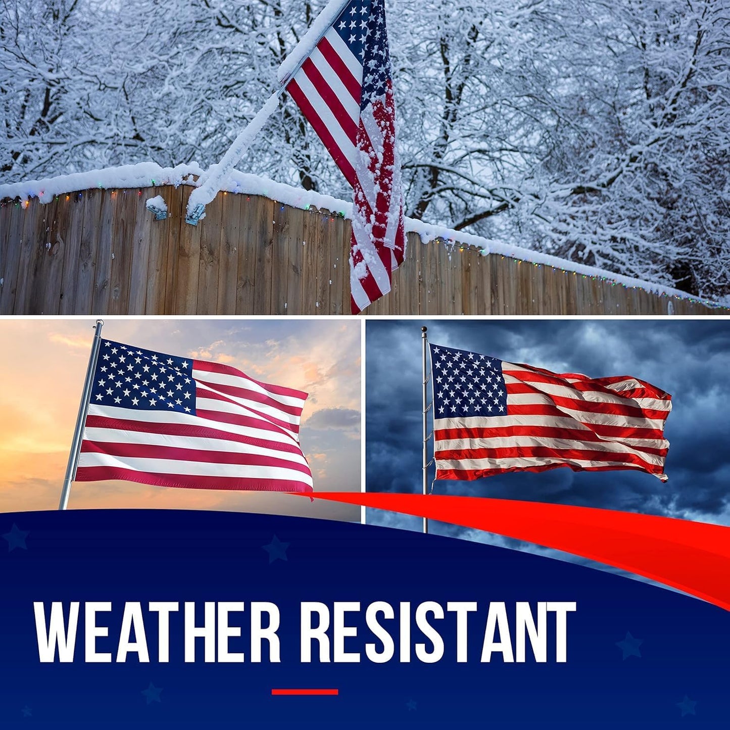 American Flag Made in USA | Premium Outdoor Flags for Your Home or Business