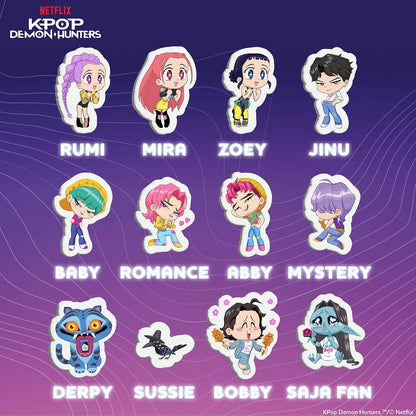 Kpop Demon Hunters Puffy Stickers: A Fun Way to Show Your Fandom
