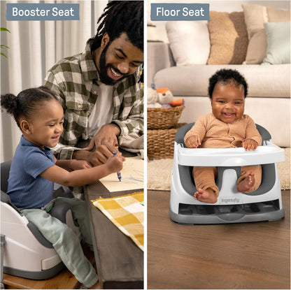 Ingenuity Baby Base 2-in-1 Sitzerhöhung mit Esstablett – Night Sky