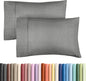 Queen06 - Heathered Grey2-Pack Pillowcases