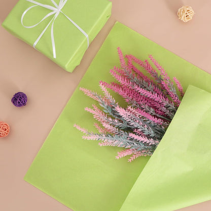 100 Blatt Seidenpapier Salbeigrün 35x50cm Geschenkpapier Seidenpapier Großpackung für DIY-Projekte Geschenktüten Geschenkverpackungen Hochzeiten Valentinstag Ostern Weihnachten und Geburtstagsfeiern Basteln