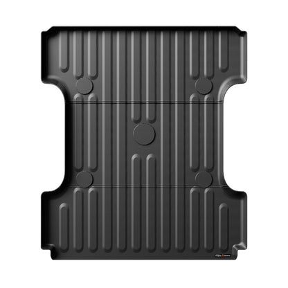 TripleAliners Truck Mat Compatible with 2019-2026 Chevy Silverado 1500 / GMC Sierra 1500 6.6FT Accessories, Truck Bed Mat Heavy Duty Custom Fit All Weather Protection TPE Pickup Liner, Standard Bed