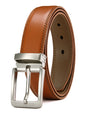 CHAOREN Men's Leather Belt - 1 3/8" Dress Belt for Business & Casual Wear