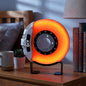 WILLBOND Brake Disc LED Lamp Cool Lamps for Men, Rechargeable Ambient Touch Night Light Unique Gifts for Him Dad Car Lover Fathers Day Birthday Holiday Room Office Home Decor(Blue - Orange Yellow)