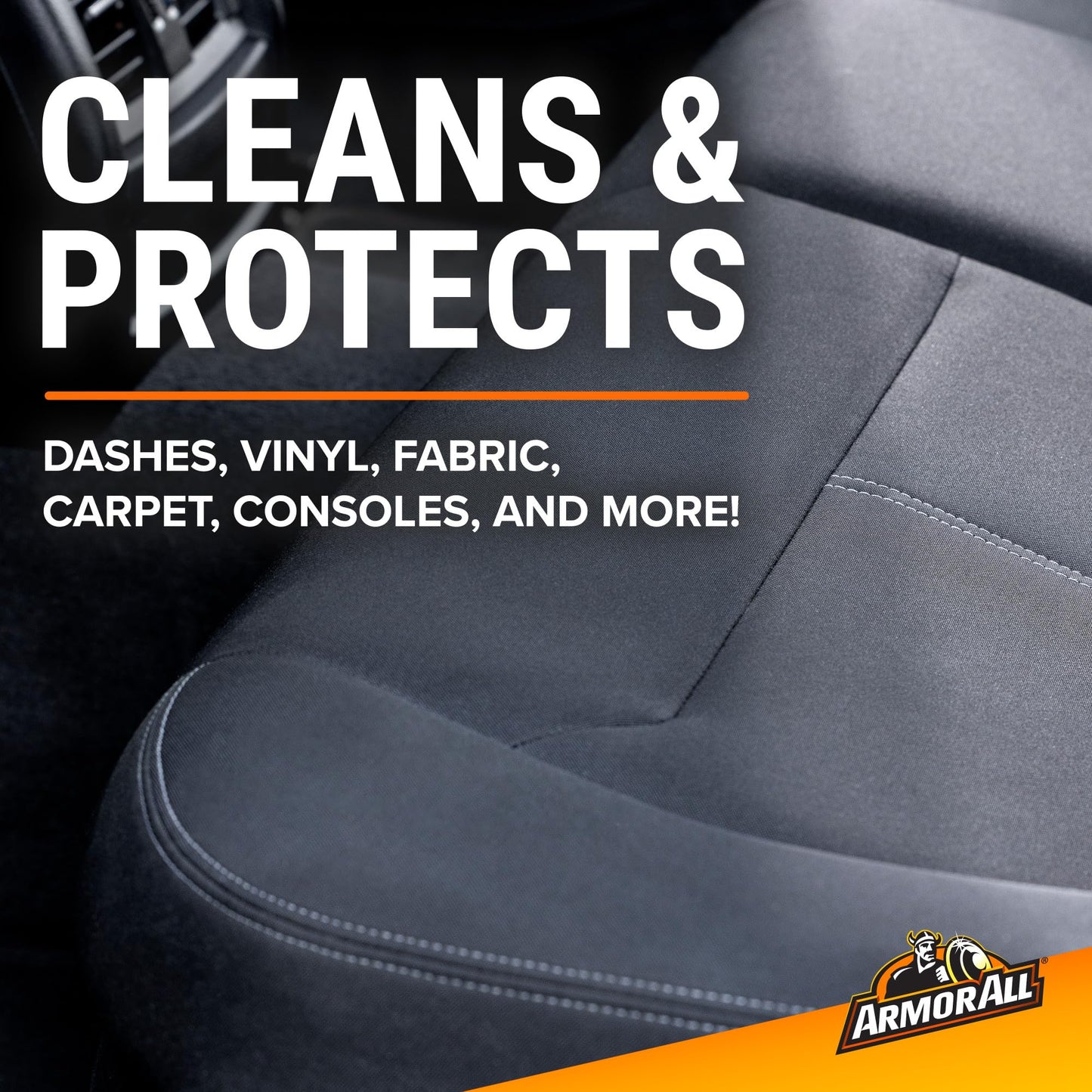 Armor All Car Cleaning Wipes 90-Count - Convenient Car Interior, Dashboard, Leather, Fabric & Vinyl Wipes, Gift for Car Lovers
