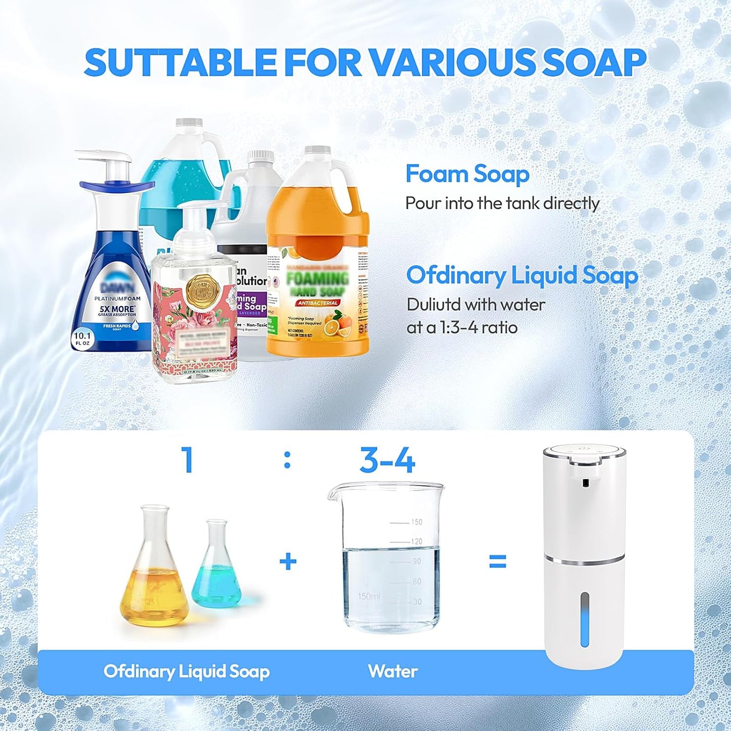 MTYGK Automatic Foaming Soap Dispenser: A Game-Changer for Clean Hands