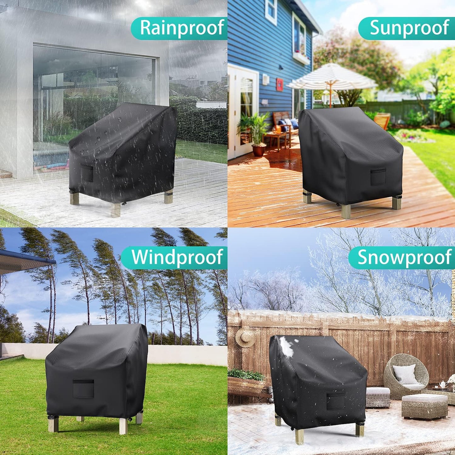 BROSYDA Patio Chair Covers Review: Protect Your Outdoor Furniture with Style