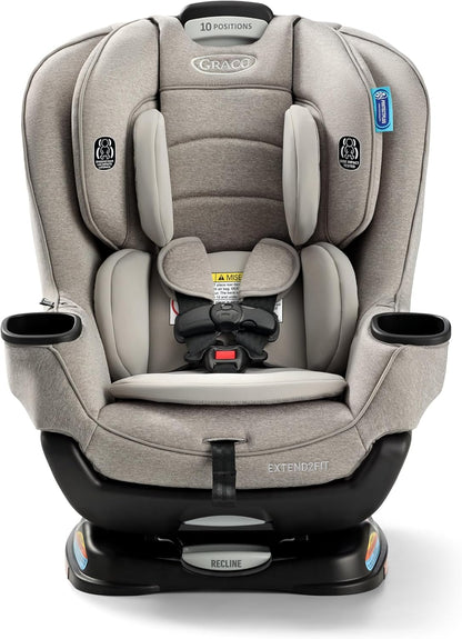 Graco Extend2Fit Kindersitz, 2-in-1 vorwärts- und rückwärtsgerichteter Babysitz, 1,8-30 kg (4-65 lb), Carter