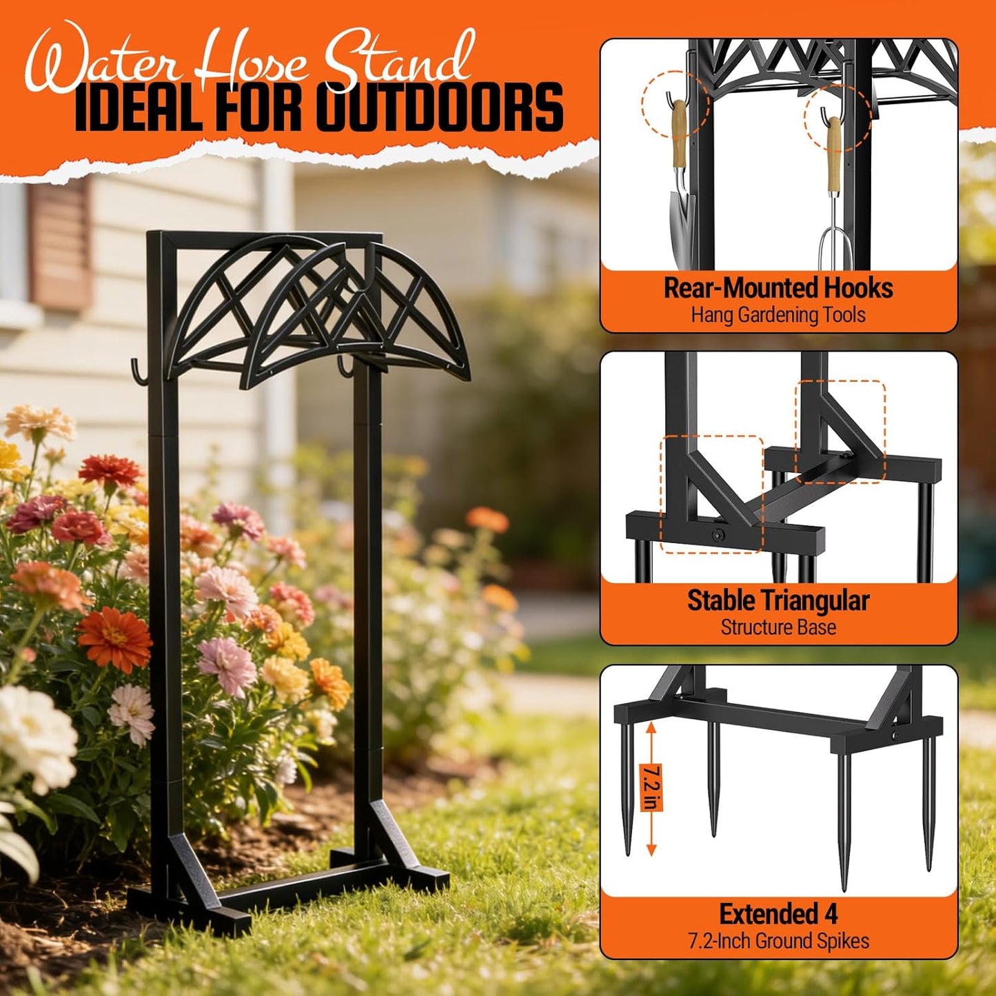 YFFSRJDJ Garden Hose Holder: A Game-Changer for Yard Organization