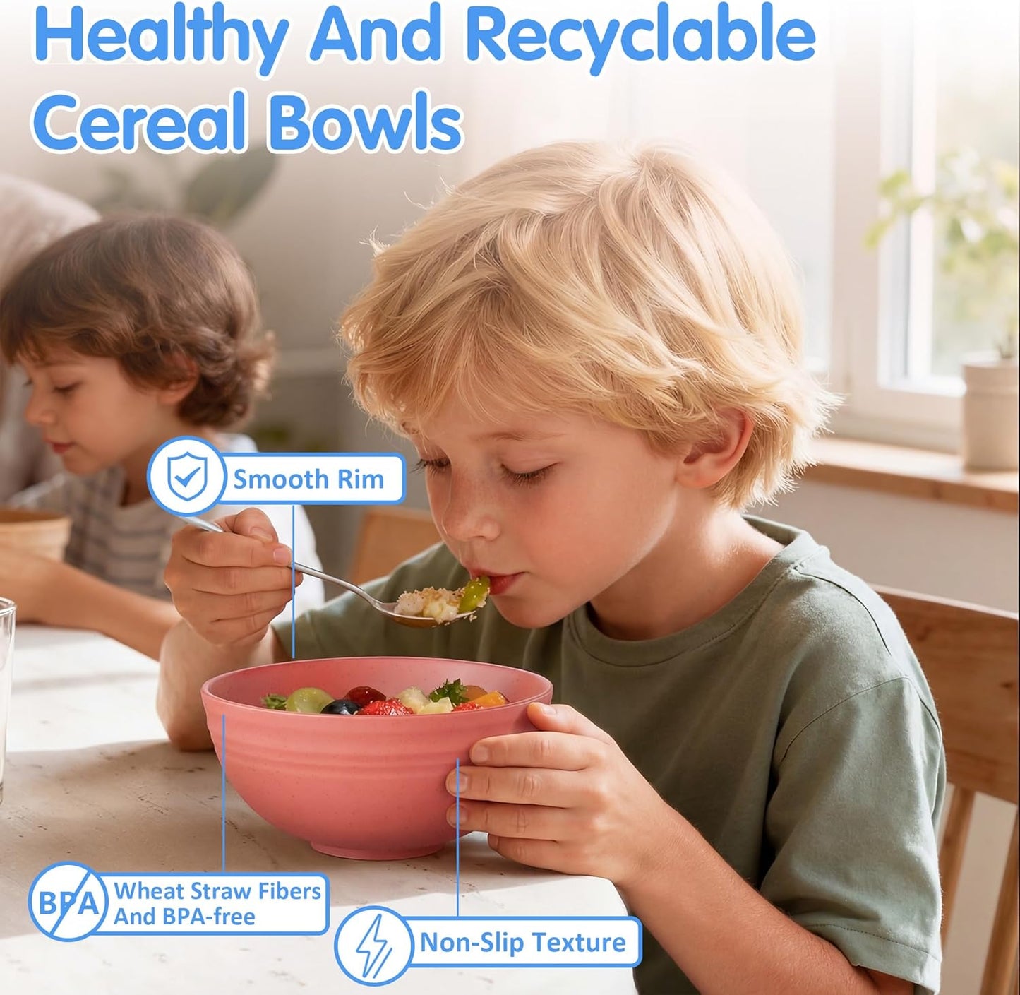 Quatish 10 PCS Unbreakable Cereal Bowls: A Game-Changer for Mealtime