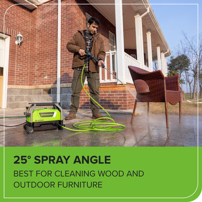 Greenworks 1800 PSI (1.1 GPM) Electric Pressure Washer PWMA Certified
