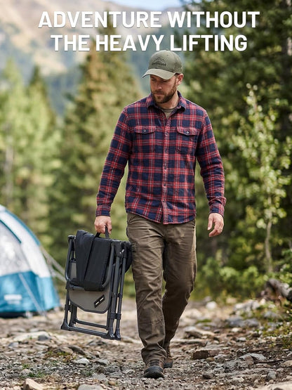 TIMBER RIDGE Heavy Duty Camping Chair Review: A Game-Changer for Outdoor Enthusiasts