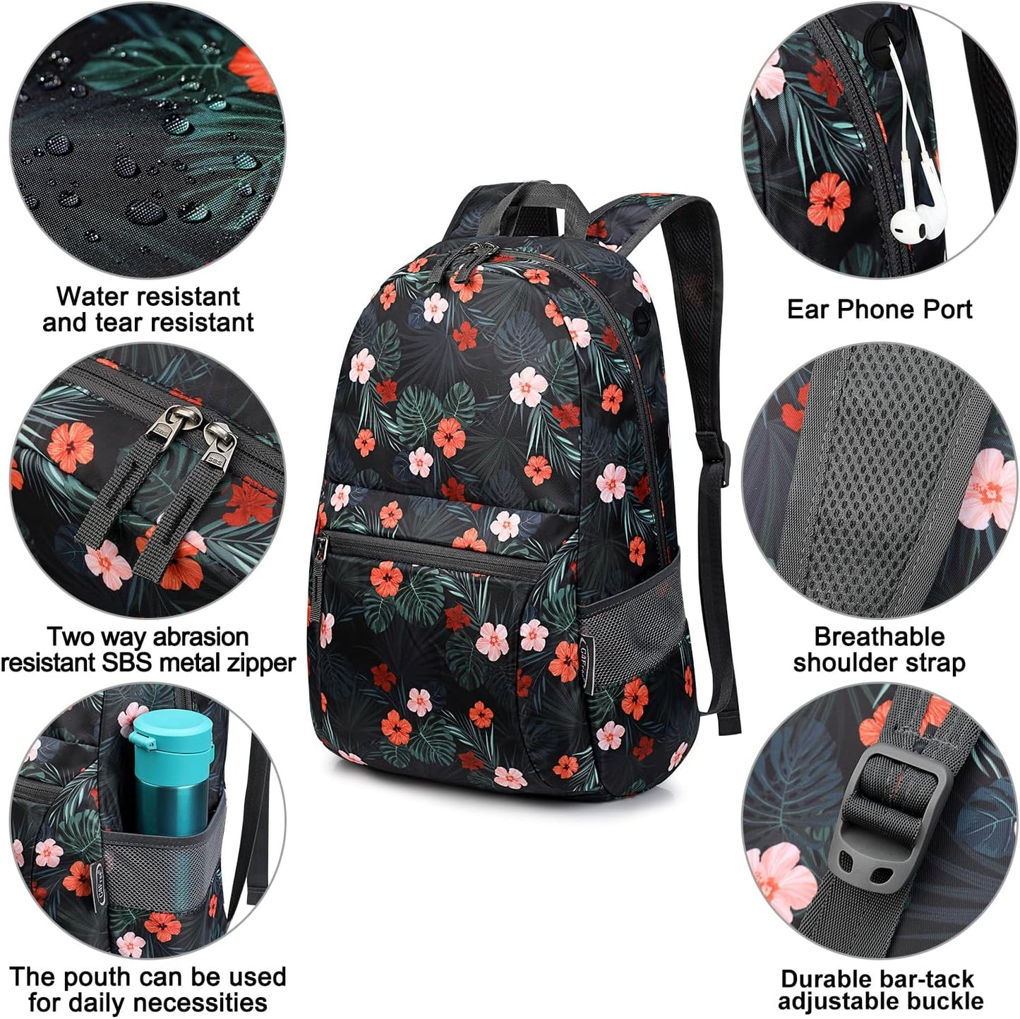 G4Free 20L Lightweight Packable Backpack Foldable Travel Hiking Daypack for Men and Women