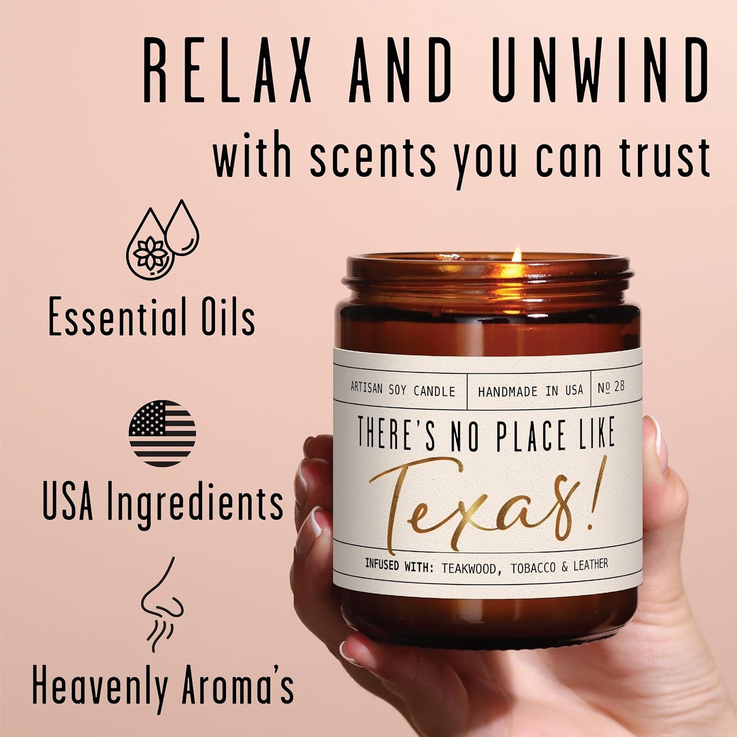 There's No Place Like Texas Candle: A Nostalgic Souvenir for Home