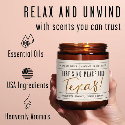 There's No Place Like Texas Candle: A Nostalgic Souvenir for Home