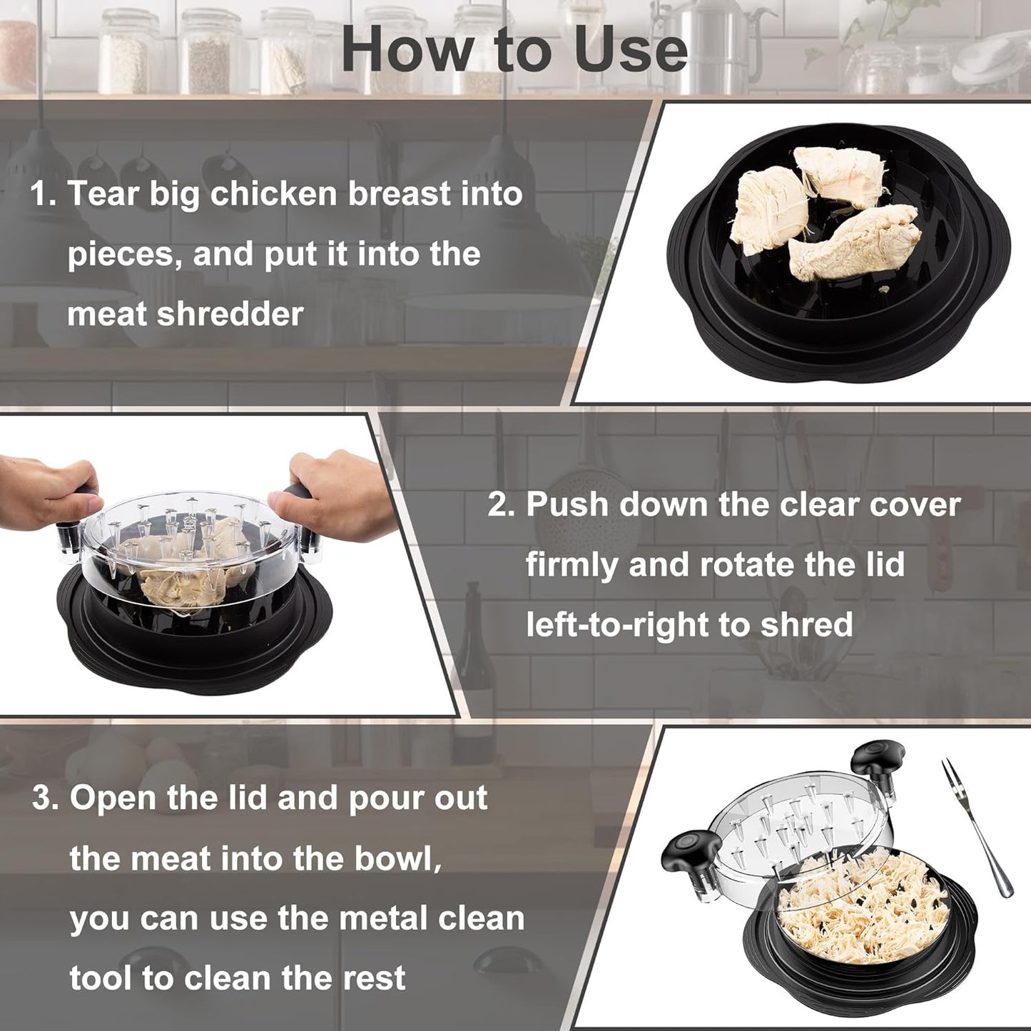 SURETIVIAN Chicken Shredder Tool: A Game-Changer for Meat Lovers