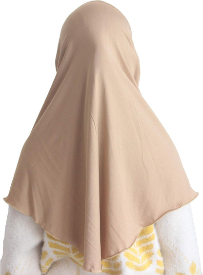 Mädchen Hijab Muslim Kinder Kopftuch Uni für 6-11 Jahre Fertig zum Tragen